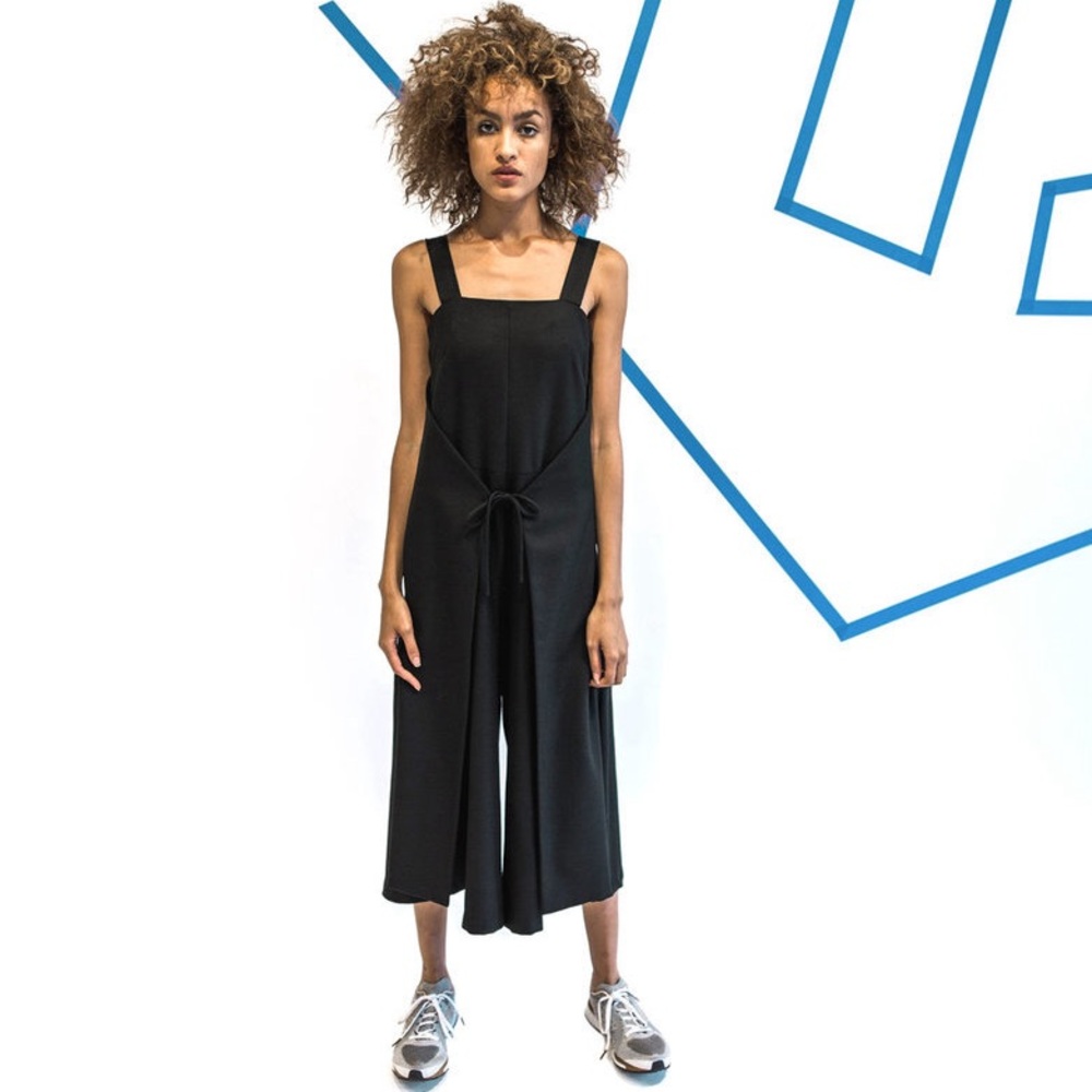 Black Wolcotto Takemoto Carol Jumpsuit Size XS